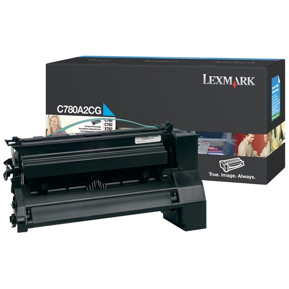 Lexmark C780A1CG toner cyaan (origineel) C780A1CG 033916 - 1