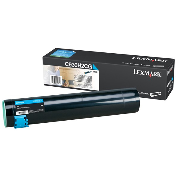 Lexmark C930H2CG toner cyaan (origineel) C930H2CG 033942 - 1