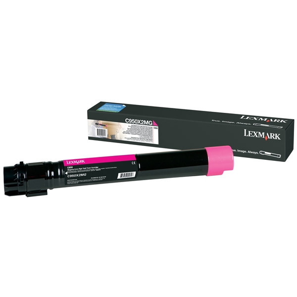 Lexmark C950X2MG toner magenta (origineel) C950X2MG 903794 - 1