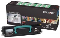 Lexmark E250A11E toner zwart (origineel) E250A11E 034890