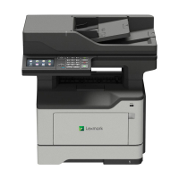Lexmark MX521de all-in-one A4 laserprinter zwart-wit (3 in 1) 36S0810 897049