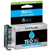 Lexmark Nr.150XL (14N1615E) inktcartridge cyaan hoge capaciteit (origineel)