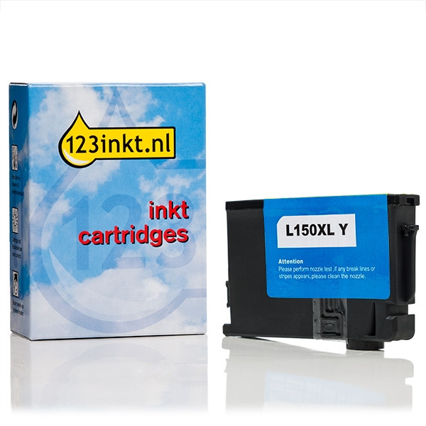 Lexmark Nr.150XL (14N1618E) inktcartridge geel hoge capaciteit (123inkt huismerk) 14N1618EC 040471 - 1
