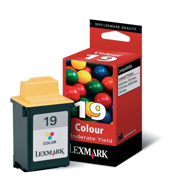 Lexmark Nr.19 (15M2619) light inktcartridge kleur (origineel) 15M2619E 040240 - 1