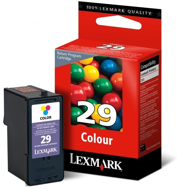 Lexmark Nr.29 (18C1429) inktcartridge kleur (origineel) 18C1429E 040310 - 1