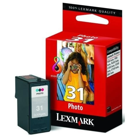 Lexmark Nr.31 (18C0031E) inktcartridge foto (origineel) 18C0031E 040210 - 1