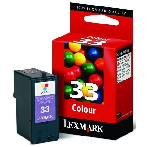Lexmark Nr.33 (18C0033E) inktcartridge kleur (origineel) 18C0033E 040230 - 1