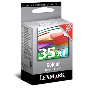 Lexmark Nr.35XL (18C0035E) inktcartridge kleur hoge capaciteit (origineel) 18C0035E 040280 - 1