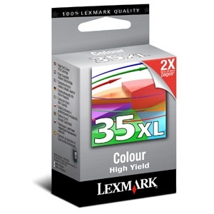 Lexmark Nr.35XL (18C0035E) inktcartridge kleur hoge capaciteit (origineel) 18C0035E 040280 - 1