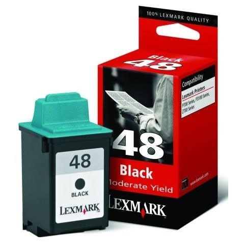 Lexmark Nr.48 (17G0648) inktcartridge zwart lage capaciteit (origineel) 17G0648E 040250 - 1