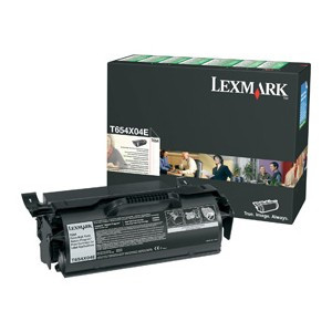Lexmark T654X04E etiket toner hoge capaciteit (origineel) T654X04E 037046 - 1