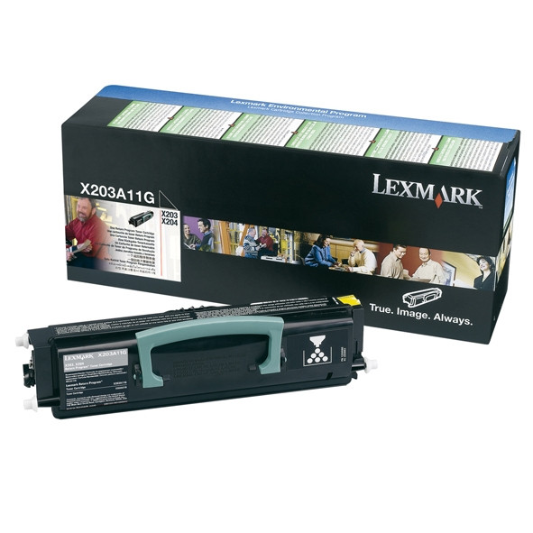 Lexmark X203A11G toner zwart (origineel) X203A11G 037092 - 1