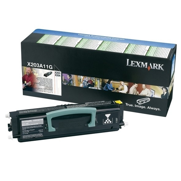 Lexmark X203A11G toner zwart (origineel) X203A11G 901515 - 1