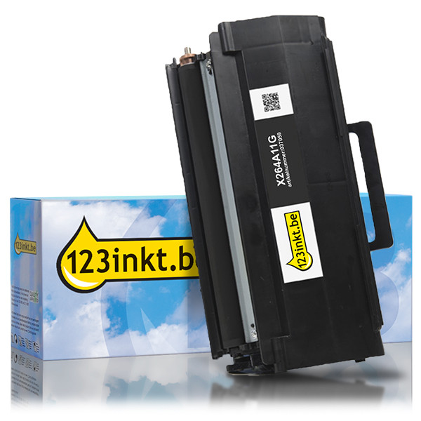 Lexmark X264A11G toner zwart (123inkt huismerk) 037059 - 1