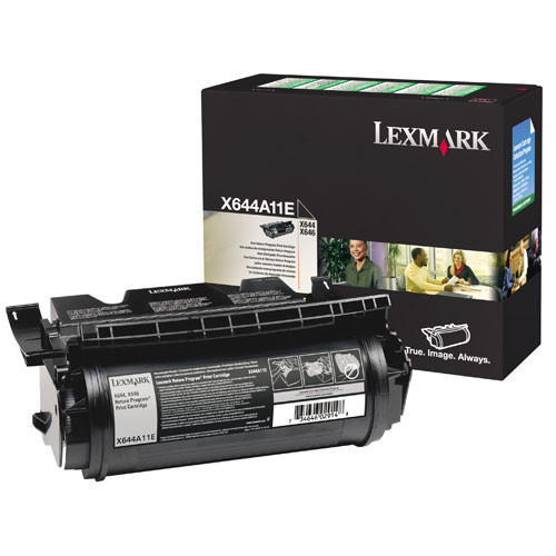 Lexmark X644A11E toner zwart (origineel) X644A11E 034750 - 1