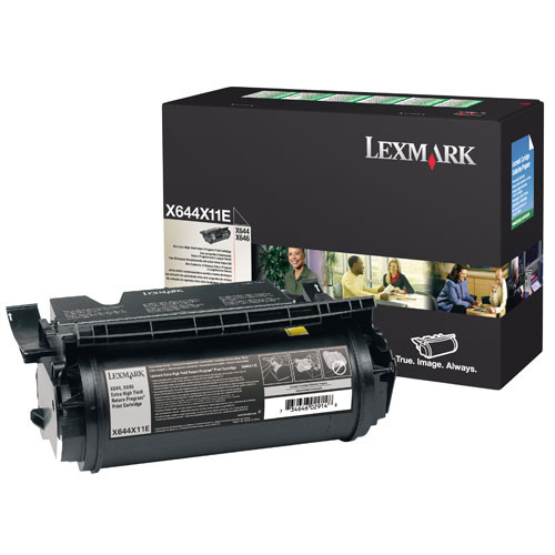 Lexmark X644X11E toner zwart extra hoge capaciteit (origineel) X644X11E 034760 - 1