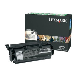 Lexmark X654X11E toner zwart extra hoge capaciteit (origineel) X654X11E 037052 - 1