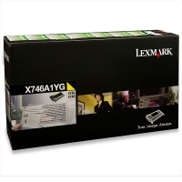 Lexmark X746A1YG toner geel (origineel) X746A1YG 037226