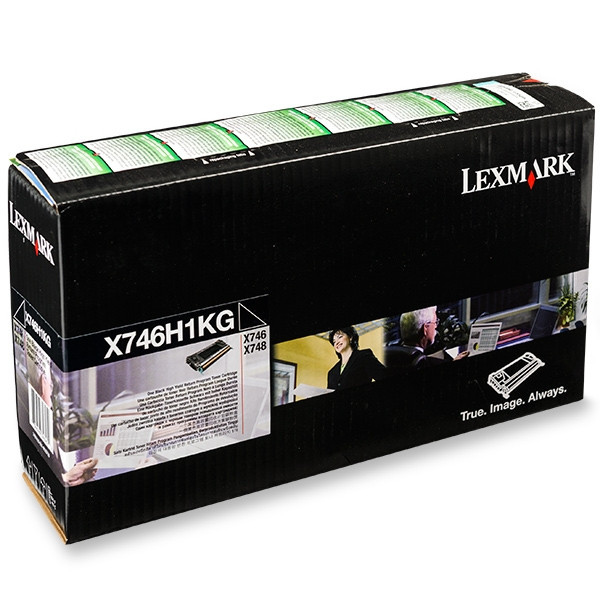 Lexmark X746H1KG toner zwart (origineel) 037214 - 1
