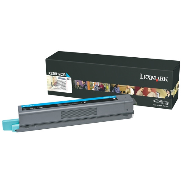 Lexmark X925H2CG toner cyaan (origineel) X925H2CG 037130 - 1