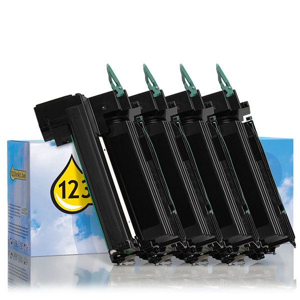 Lexmark aanbieding: C792X1KG, CG, MG, YG zwart + 3 kleuren (123inkt huismerk)  131976 - 1