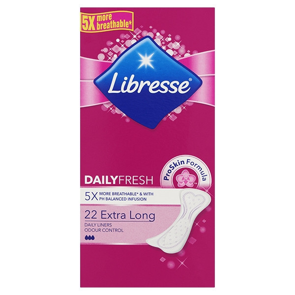 Libresse Extra Long inlegkruisjes (22 stuks) SLI00006 - 1