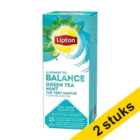 Lipton Aanbieding: 2x Lipton FGS Groene Thee Munt (6 x 25 stuks)  423451