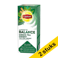 Lipton Aanbieding: 2x Lipton FGS Groene Thee Orient (6 x 25 stuks)  423452