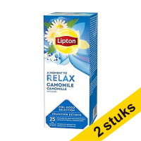 Lipton Aanbieding: 2x Lipton FGS Kamille thee (6 x 25 stuks)  423454