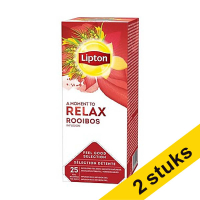 Lipton Aanbieding: 2x Lipton FGS Rooibos thee (6 x 25 stuks)  423455