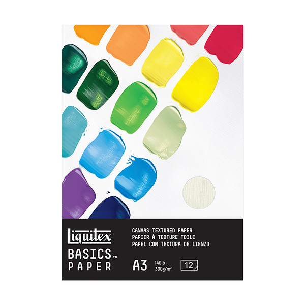 Liquitex acrylverfpapier A3 300 g/m² (12 vellen) 4602005 409997 - 1