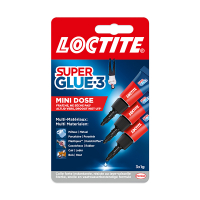 Loctite Mini Trio secondelijm (3 x 1 gram) 2642425 236922