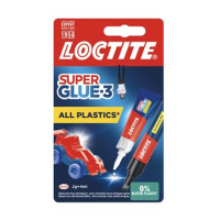 Loctite plasticlijm (2 gram + 4 ml) 494516
