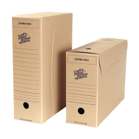 Loeff's Jumbo Box archiefdoos 115 x 370 x 257 mm (25 stuks) 7770801 204474