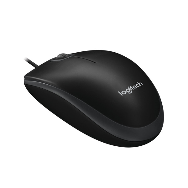 Logitech B100 muis met kabel zwart 828062 - 2