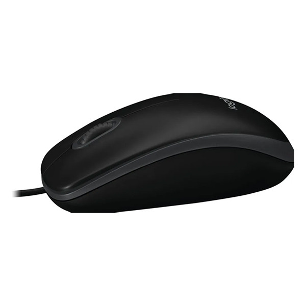 Logitech B100 muis met kabel zwart 828062 - 4