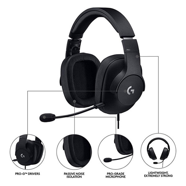 Logitech G Pro X gaming headset 828167 - 7
