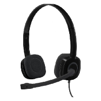Logitech H151 stereo bekabelde headset 404010