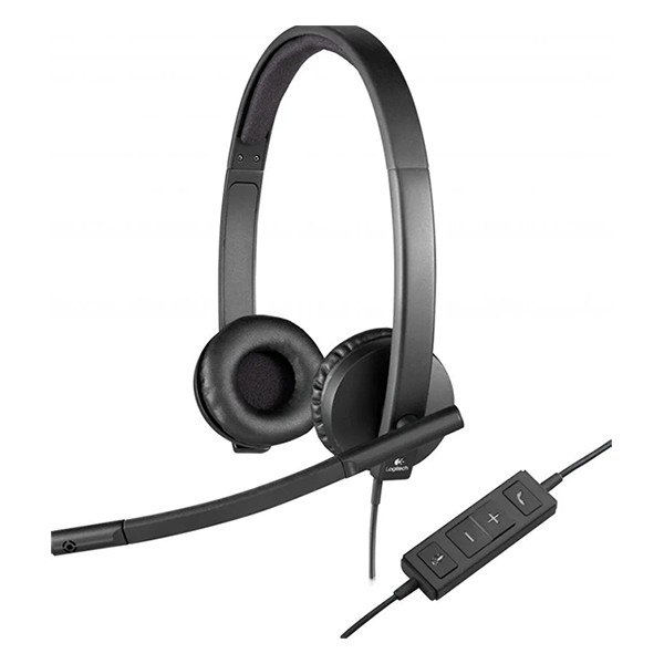 Logitech H570e stereo bekabelde headset 981-000575 828072 - 2