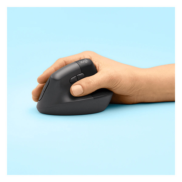 Logitech Lift ergonomische muis draadloos (6 knoppen) 828204 - 5