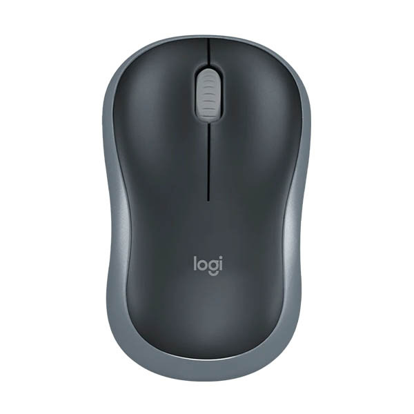 Logitech M185 draadloze muis grijs 828103 - 1