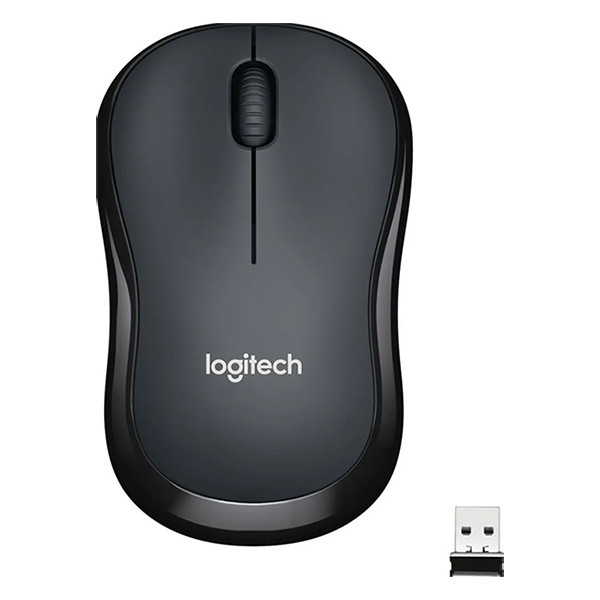 Logitech M220 draadloze muis zwart 828155 - 1