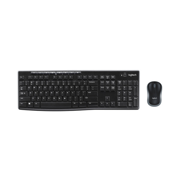 Logitech MK270 draadloos toetsenbord en draadloze muis (QWERTY) 828069 - 1