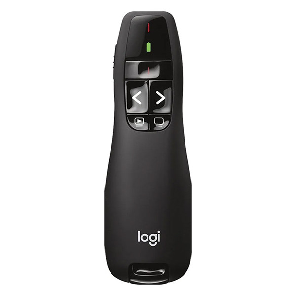 Logitech R400 draadloze presenter met rode laser 910-001356 828061 - 2