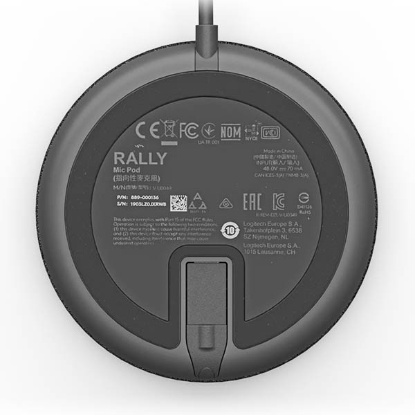 Logitech Rally Mic Pod microfoon 224877 - 3