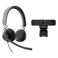 Logitech Zone Wired UC headset met C925e webcam 991-000339 828083