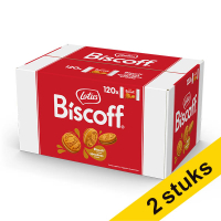 Aanbieding: 2x Lotus Biscoff speculoos gevuld box (120 stuks) 