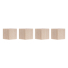 Magnetoplan Wood Series kubusmagneten 20 x 20 x 20 mm (4 stuks) 423368 - 1
