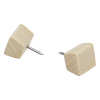 Magnetoplan Wood Series pushpins 18 x 13 x 13 mm (25 stuks) 111165549 423366