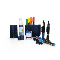 Magnetoplan whiteboard starterkit blauw 1230914 423360